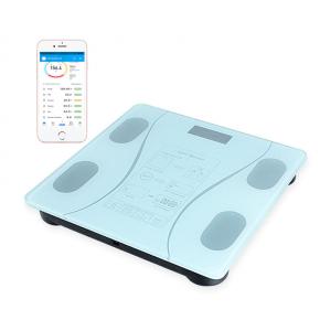 YHBS-002S Tempered Glass Bluetooth 180kg 396lb Smart BMI Body Fat Scale